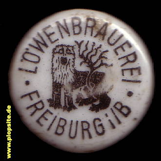 Bügelverschluss aus: Löwenbrauerei, Freiburg / Breisgau, Deutschland