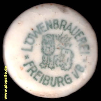 Bügelverschluss aus: Löwenbrauerei, Freiburg / Breisgau, Deutschland