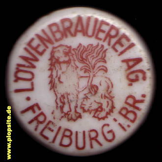 Bügelverschluss aus: Löwenbrauerei AG , Freiburg / Breisgau, Deutschland