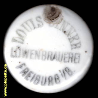 Bügelverschluss aus: Löwenbrauerei Louis Sinner AG, Freiburg / Breisgau, Deutschland