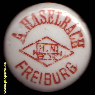 Bügelverschluss aus: Brauerei A. Haselbach GmbH, Freiburg / Schlesien, Świebodzice, Polen