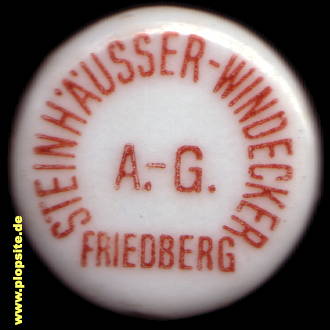 BŸügelverschluss aus: Brauerei Steinhäusser-Windecker, Friedberg / Hessen, Deutschland
