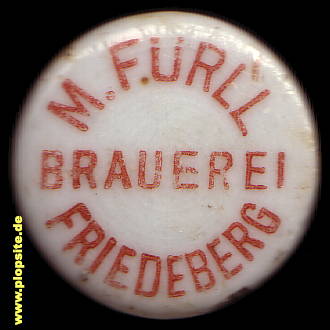 Bügelverschluss aus: Brauerei Max Fürll, Inhaber Kurt Fürll, Friedeberg / Queis, Mirsk, Polen