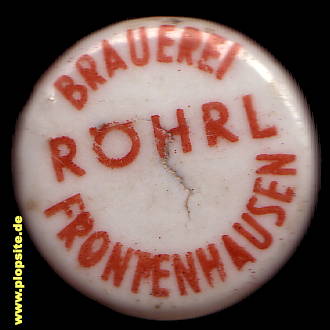 BŸügelverschluss aus: Brauerei Röhrl, Frontenhausen, Deutschland