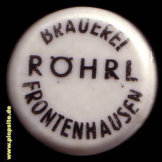 Bügelverschluss aus: Brauerei Röhrl, Frontenhausen, Deutschland