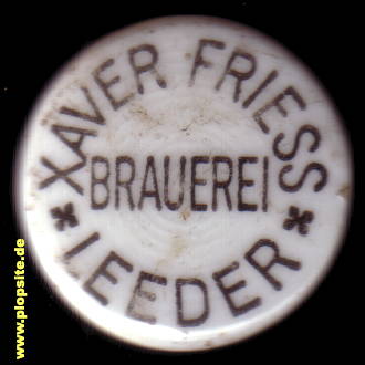 Bügelverschluss aus: Brauerei Friess, Fuchstal Leeder, Deutschland