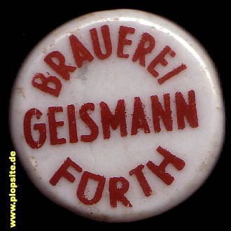 Bügelverschluss aus: Brauerei Geismann, Fürth am Berg, Neustadt bei Coburg, Deutschland