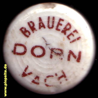 Bügelverschluss aus: Brauerei Dorn, Fürth - Vach, Deutschland