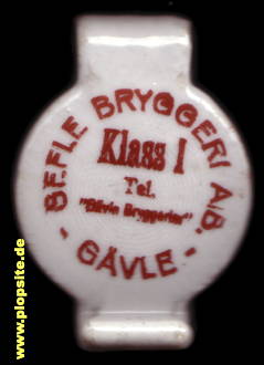 Bügelverschluss aus: Bryggeri AB, Gävle, Gefle, Schweden