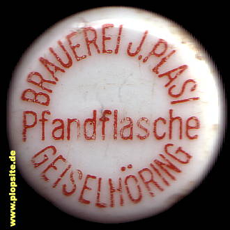 BŸügelverschluss aus: Brauerei Plasi, Geiselhöring, Deutschland