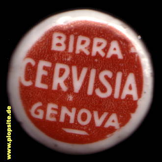 Bügelverschluss aus: Fabbrica birra Cervisia, Genova, Genua, Italien