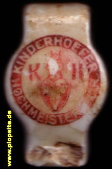 Bügelverschluss aus: Brauerei und Malzfabrik Kinderhof, Alfred von Janson auf Schloß Gerdauen, Gerdauen, Schelesnodoroschny, Железнодорожный, Russland