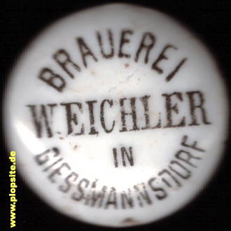 BŸügelverschluss aus: Brauerei, Wilhelm Eichler, Gießmannsdorf / Zittau, Hirschfelde-Gießmannsdorf, Deutschland