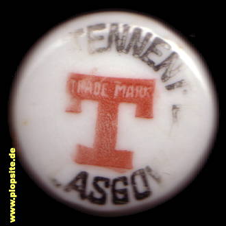 Bügelverschluss aus: Tennent’s Lager Beer, Glasgow, Großbritannien