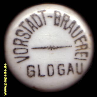 Bügelverschluss aus: Vorstadtbrauerei & Malzfabrik Berthold & Comp, Glogau, Głogów, Polen
