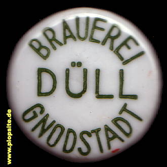 BŸügelverschluss aus: Brauerei Düll, Gnodstadt, Marktbreit-Gnodstadt, Deutschland