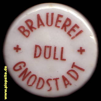 BŸügelverschluss aus: Brauerei Düll, Gnodstadt, Deutschland