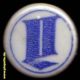 Picture of a ceramic Hutter stopper from: Brauerei Landskron, Görlitz, Germany