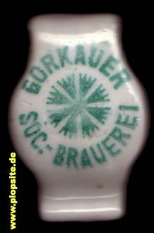 Bügelverschluss aus: Societäts-Brauerei AG, Gorkau, Górka Sobocka, Polen