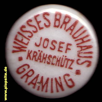 Bügelverschluss aus: Weißes Brauhaus Krähschütz, Graming, Deutschland