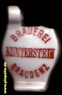 Bügelverschluss aus: Brauerei Kunterstein, Graudenz, Grudziądz, Polen