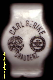 Bügelverschluss aus: Braunbierbrauerei Carl Gerike, Graudenz, Grudziądz, Polen