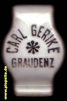 Bügelverschluss aus: Braunbierbrauerei Gerike, Graudenz, Grudziądz, Polen