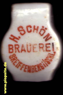 BŸügelverschluss aus: Brauerei Heinrich Schön, Greiffenberg, Gryfów Śląski, Polen