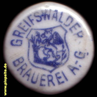 Bügelverschluss aus: Brauerei AG , Greifswald, Deutschland