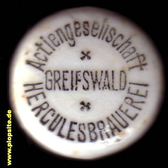 Bügelverschluss aus: Herculesbrauerei AG, Greifswald, Deutschland