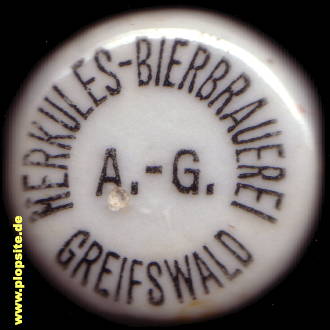 Bügelverschluss aus: Herkules Bierbrauerei AG, Greifswald, Deutschland