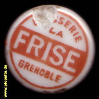 Bügelverschluss aus: Brasserie de la Frise S.A., Grenoble, Frankreich