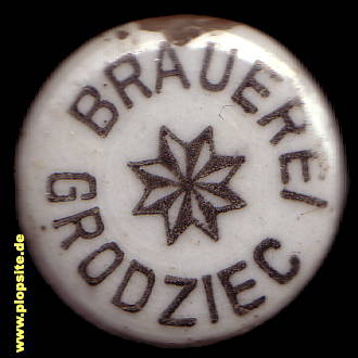 BŸügelverschluss aus: Brauerei, Grodziec, Gröditzberg, Polen