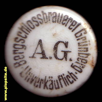 Obraz porcelany z: Bergschloßbrauerei AG, Grünberg, Zielona Góra, Polska