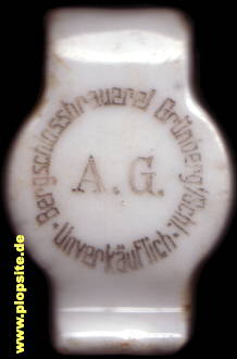 Obraz porcelany z: Bergschloßbrauerei AG, Grünberg, Zielona Góra, Polska