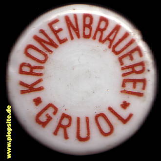 BŸügelverschluss aus: Kronenbrauerei, Gruol, Haigerloch, Deutschland