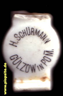 BŸügelverschluss aus: Brauerei Hans Schürmann, Gülzow, Golczewo, Polen