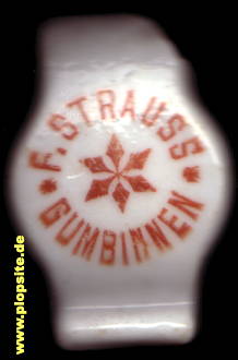 Obraz porcelany z: Brauerei Strauss, Gumbinnen, Gussew, Гусев, Rosja