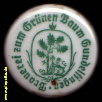 Bügelverschluss aus: Brauerei zum Grünen Baum Buchner, Gundelfingen / Donau, Deutschland