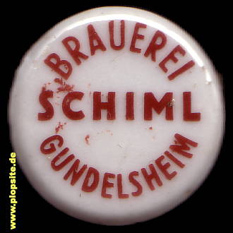 BŸügelverschluss aus: Brauerei Schiml, Gundelsheim, Deutschland