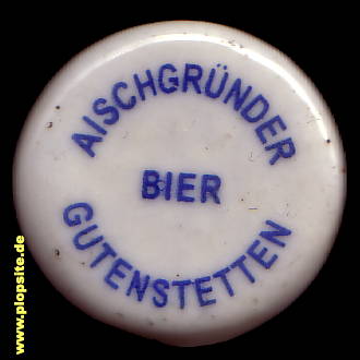 Bügelverschluss aus: Windsheimer Bräu Aischgrüner Bier, Gutenstetten, Deutschland