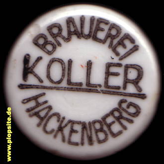BŸügelverschluss aus: Brauerei Koller, Hackenberg / Opf.Bernhardswald-Hackenberg, Deutschland