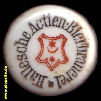 Bügelverschluss aus: Hallesche Actien Bierbrauerei, Halle / Saale, Deutschland