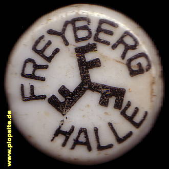 BÜgelverschluss aus: Brauerei Freyberg, Halle / Saale, Deutschland