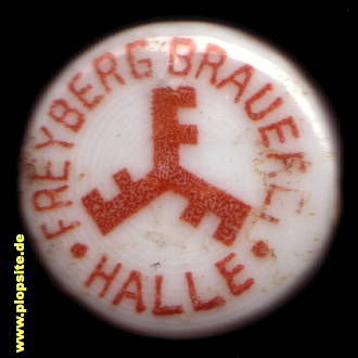 BÜgelverschluss aus: Brauerei Freyberg, Halle / Saale, Deutschland