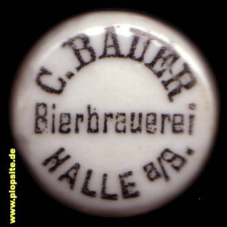 BŸügelverschluss aus: Bierbrauerei Carl Bauer, Halle / Saale, Deutschland
