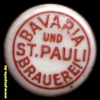 BŸügelverschluss aus: Bavaria & St. Pauli Brauerei, Hamburg St. Pauli, Deutschland