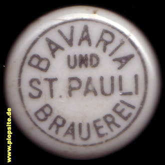 BŸügelverschluss aus: Bavaria & St. Pauli Brauerei, Hamburg St. Pauli, Deutschland