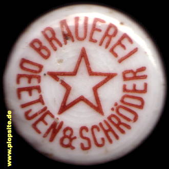 BŸügelverschluss aus: Brauerei Deetjen & Schröder, Hamburg Veddel, Deutschland