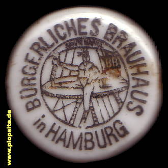 Bügelverschluss aus: Bürgerliches Brauhaus , Hamburg Eilbeck, Deutschland